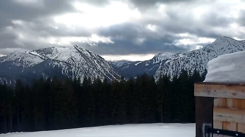 Die Voralpen im Winter