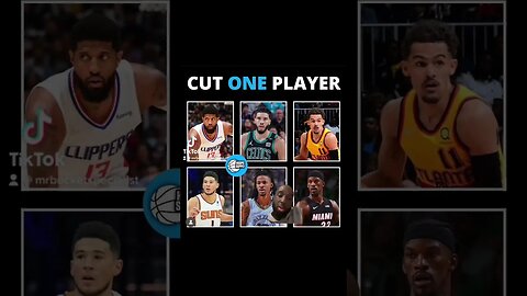 Which player are you cutting ?#basketball #nba #sports #fypシ #tiktok