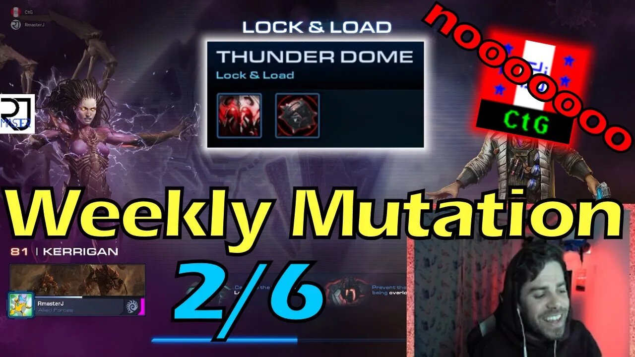 Thunder Dome - Starcraft 2 CO-OP Weekly Mutation w/o 2/6/23 with CtG!!!