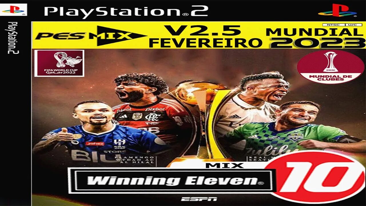 BOMBA PATCH 2023 (PS2) MUNDIAL DE CLUBES DOWNLOAD ISO GRÁTIS