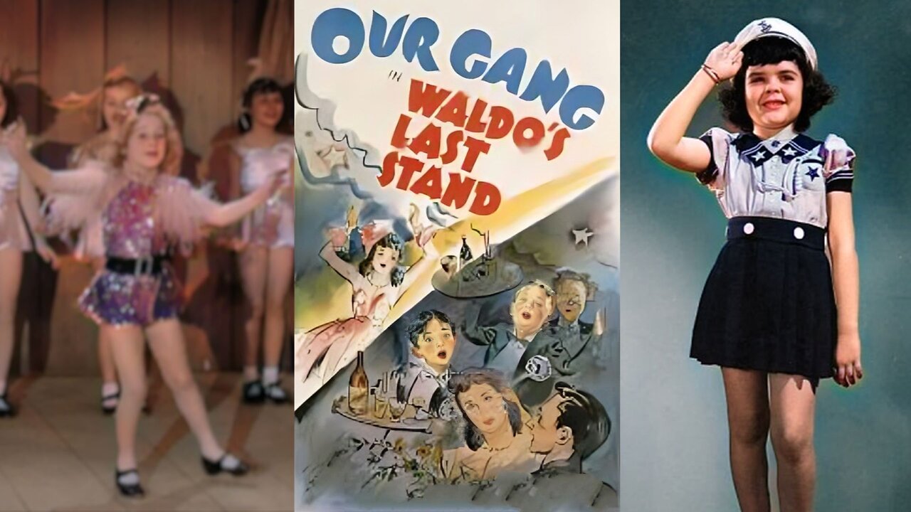 WALDO'S LAST STAND (1940) Robert Blake, Darla Hood & George 'Spanky' McFarland | Comedy | COLORIZED