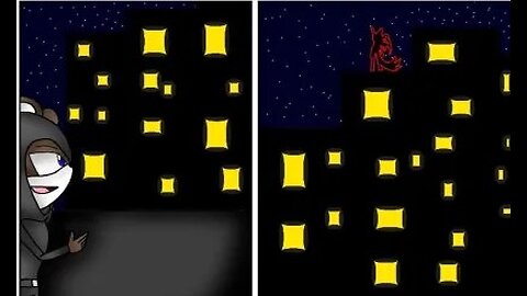 The making of my OC Comic P4 Drawn by Sen Rin the Lynx