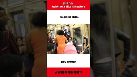 Rachet chick vs Street poet What you think happened ? #shorts #viral full video on channel