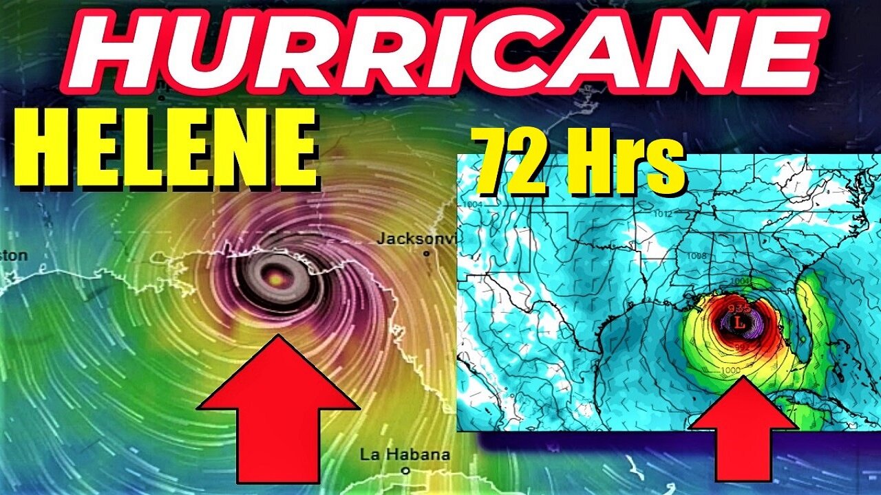 🤯 MAJOR Hurricane Helene! *PREPARE NOW* Louisiana - FLORIDA!