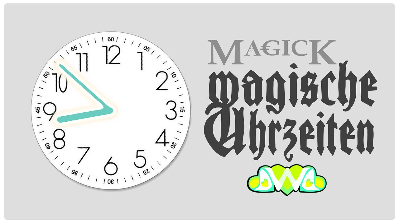 MAGICK 6 MAGISCHE UHRZEITEN