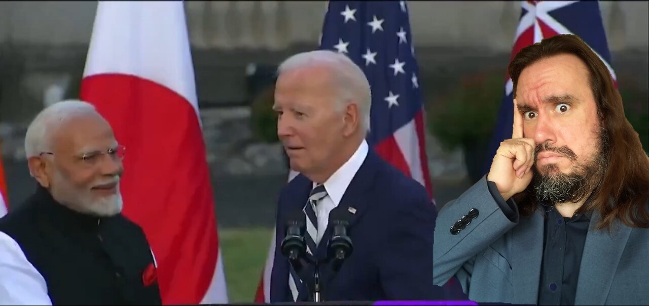 Joe Biden Forgot That He Was At A Press Conference With The Prime Minister Of India