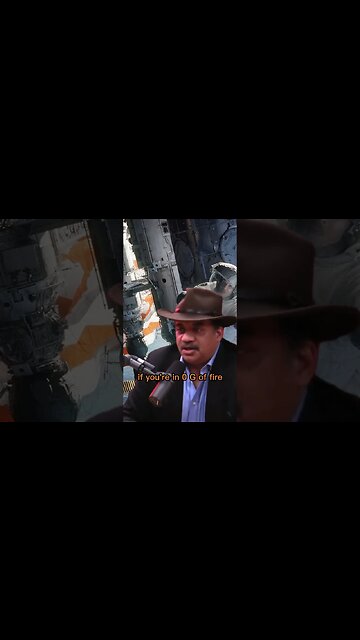 Can you light a candle in space? Neil Degrasse Tyson commenting on the movie Gravity - Joe Rogan