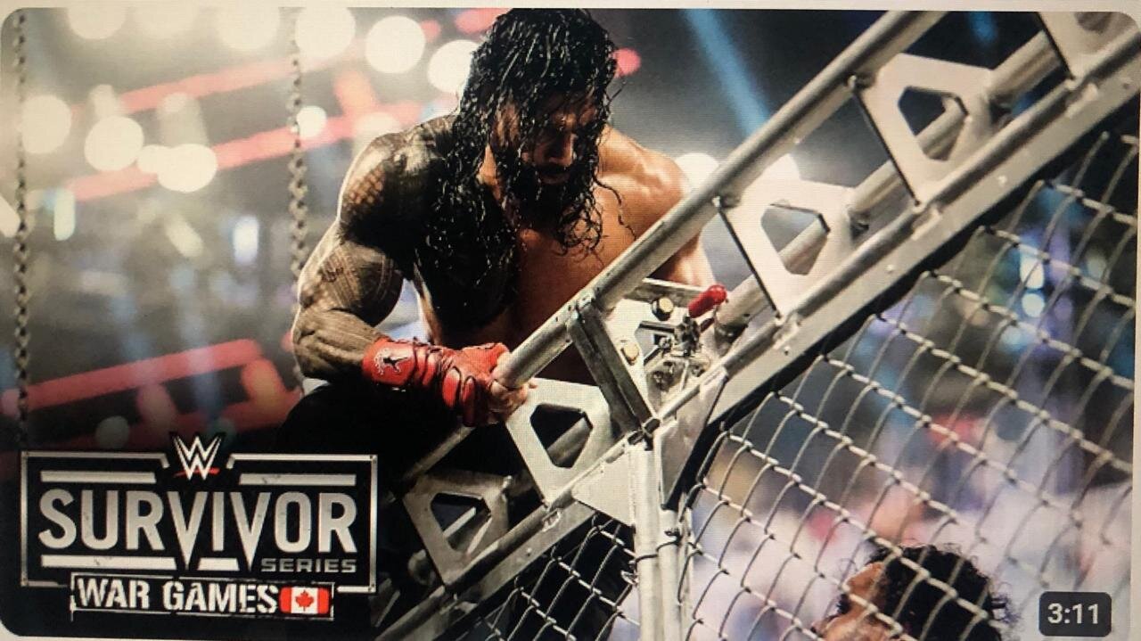 Roman Reigns scales the cage to begin WarGames: WarGames 2024 highlights