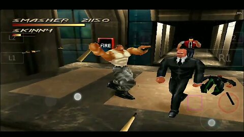 FIGHTING FORCE CHAPTER 03) SMASHER O BRABO QUEBRANDO OSCARA NA PANKA VENHA VER ESSATRETA NO ELEVADOR