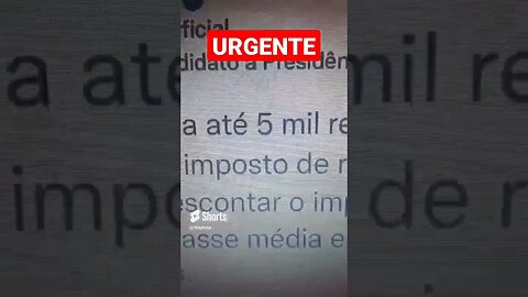 LULA DÁ G0LP3 NO IMPOSTO DE RENDA E CHORAM OS P0BR3S?! #shorts #lula2022 #impostoderenda #lie