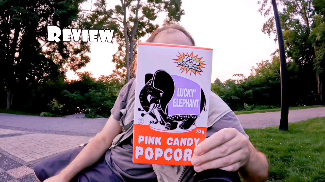 lucky elephant pink candy popcorn free prize Canada Review