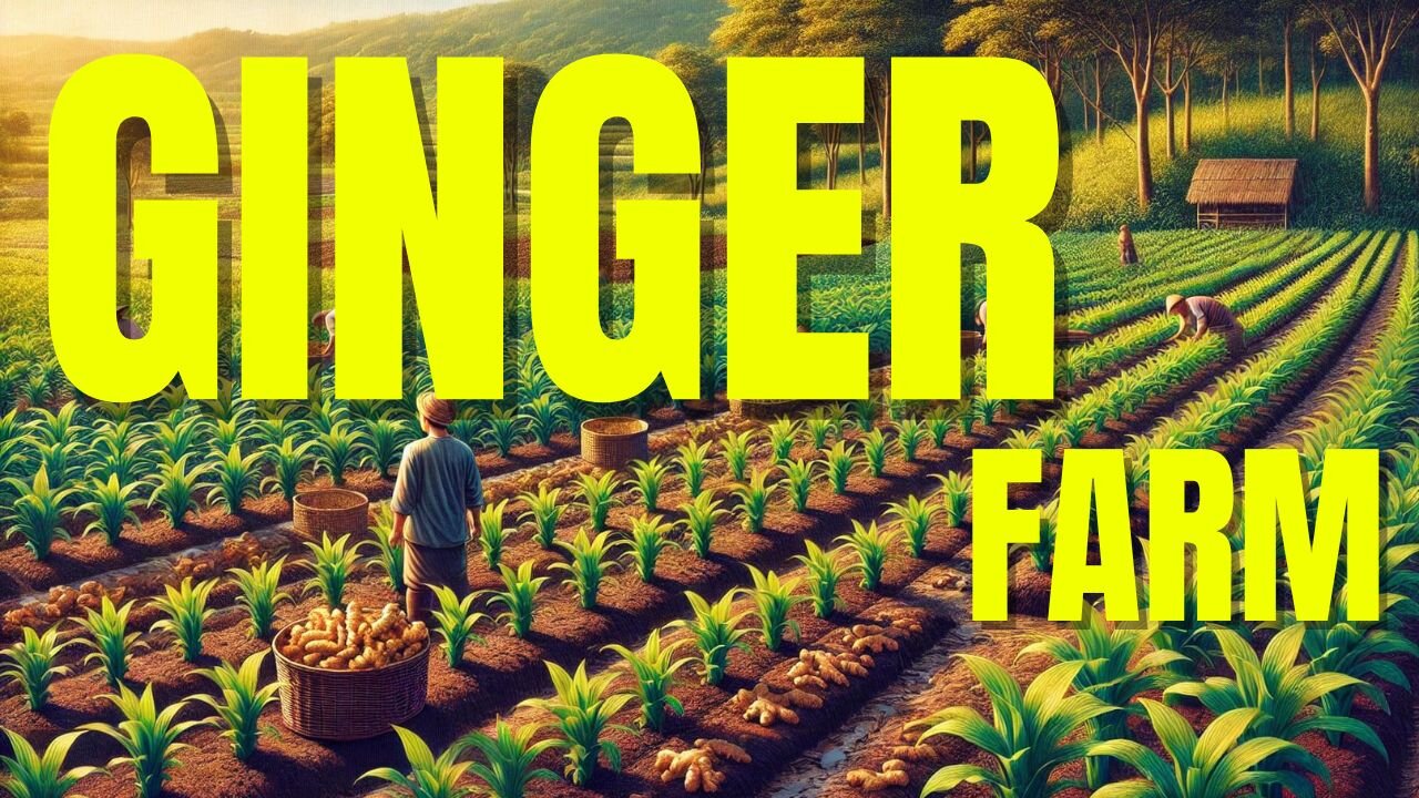 Ginger Farming Secrets: How to Grow Ginger for Maximum Yield! 🌱