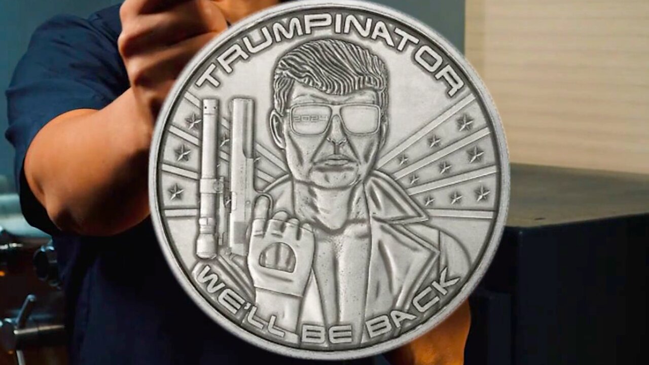 Trumpinator 1 oz silver coin