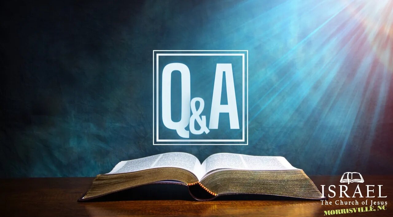 Bible Q & A 06/01/2024