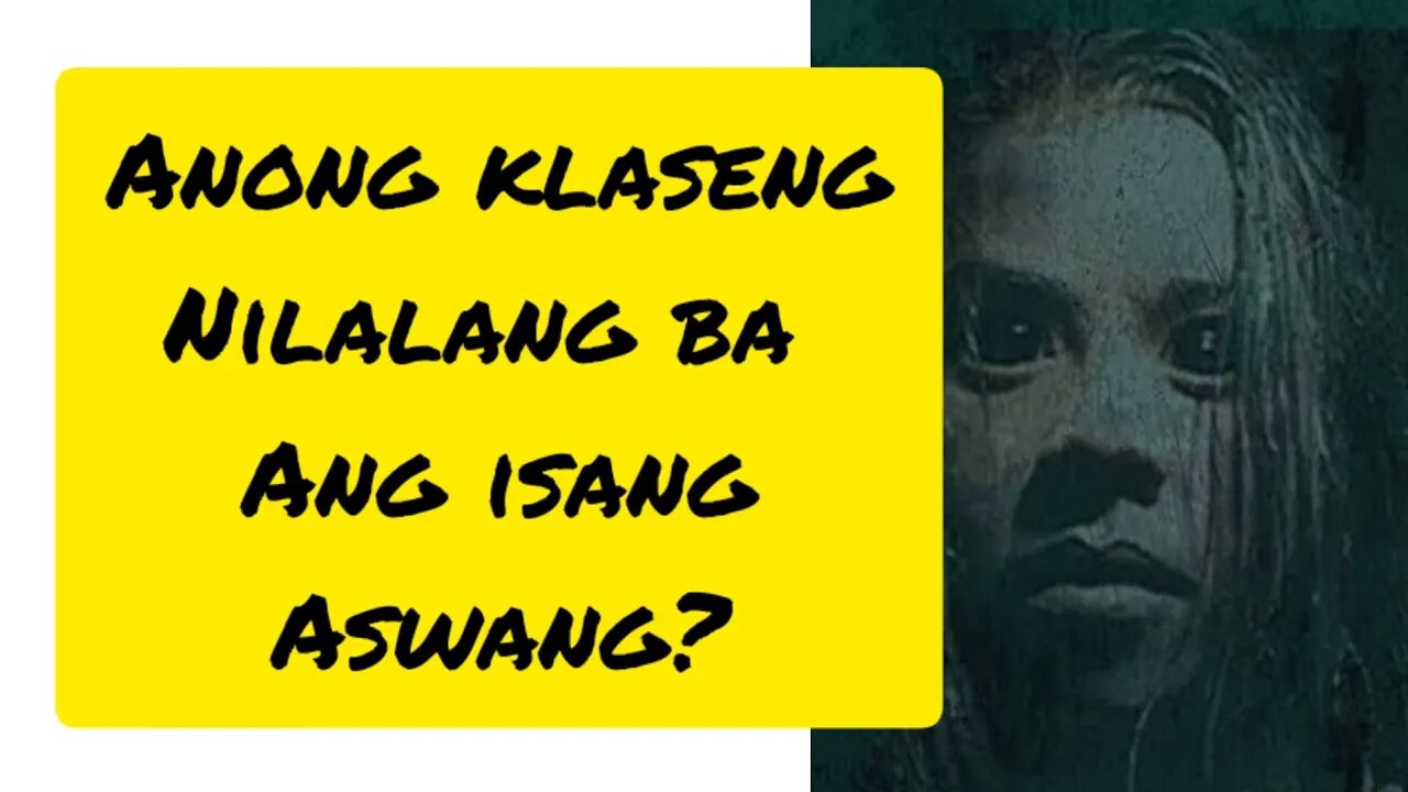 CATEGORIZING ASWANG BASED FROM DIFFERENT THEORIES