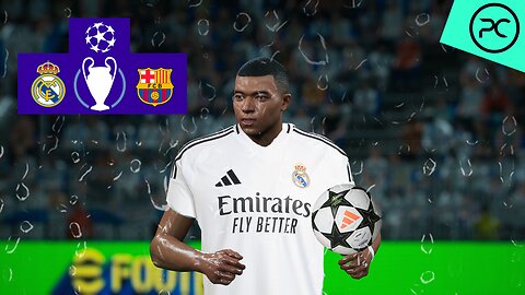 eFootball 2025 PC | Real Madrid vs Barcelona | Rainy Gameplay | Phil Gaming OP