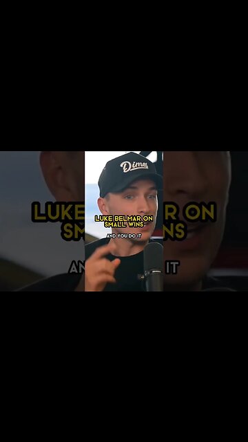 Luke belmar on Small Wins #capitalclub #lukebelmar