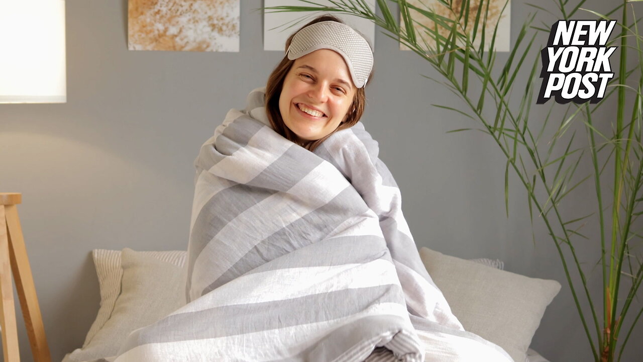 Forget weighted blankets: Why swaddling like a baby could help you sleep like one