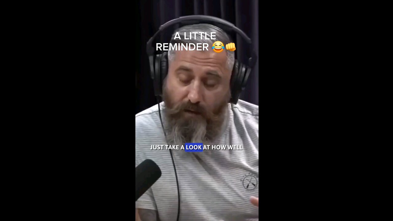 A LITTLE REMINDER FROM JOE ROGAN! PROTECT YOURSELF AT ALL TIME! 😂😂😂👊