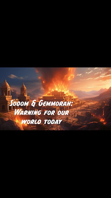 Sodom and Gomorrah: Biblical Judgment & Modern Parallels | 2-Min Prophecy Insight