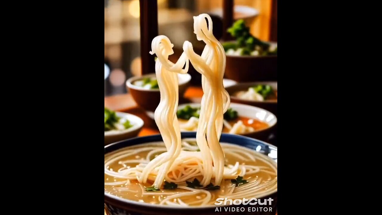 Dancing Noodles | Ai Art video