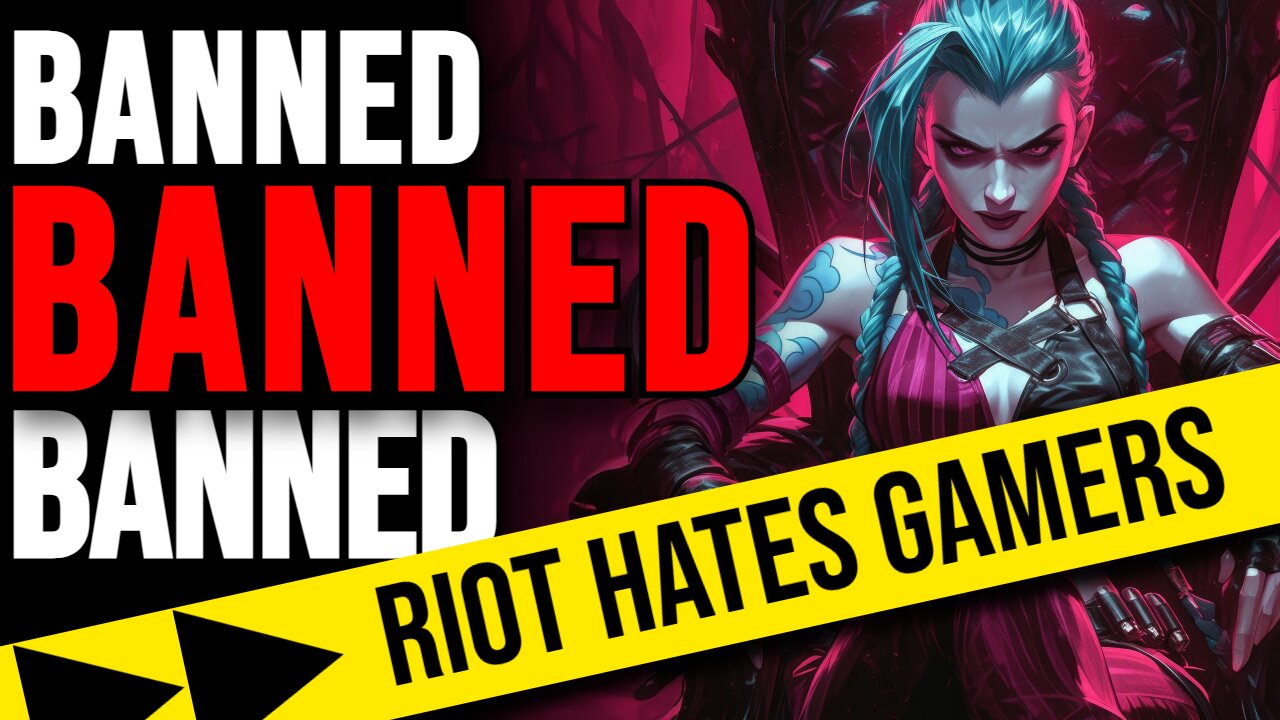 RIOT GAMES PROMISES TO BAN YOU WHEVEREVER YOU HIDE! Permabanned from Valorant, League of Legends