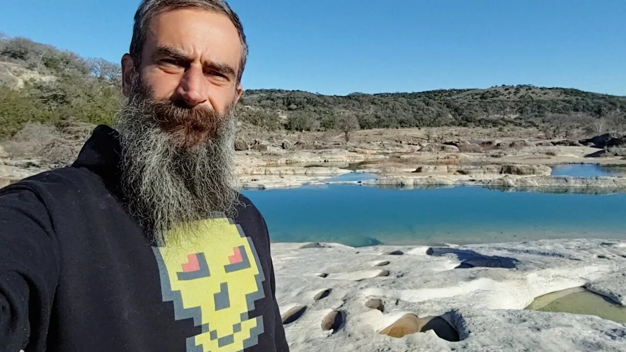 Hiking Pedernales Falls State Park with Dennis Alan and Eddie Murphy