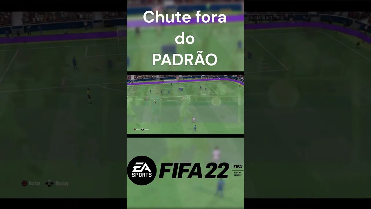 Quando o Chute quebra o FIFA 22 - #shorts r