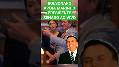 BOLSONARO APOIA ROGÉRIO MARINHO A PRESIDENTE DO SENADO EM JANTAR DO PL #shorts