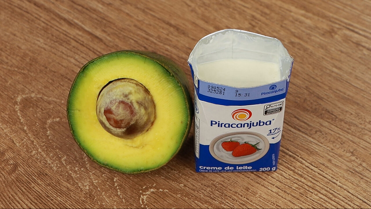 I mixed sour cream and avocado and I was surprised