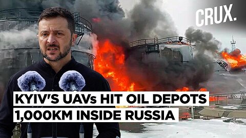 Oil Depots Burn For 10 Days As Ukraine Hits Putin’s War Chest | Attacks On Russia With US Arms Soon?