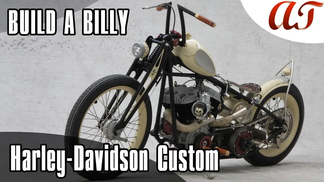 Harley-Davidson CHOPPER Custom: BUILD A BILLY * A&T Design