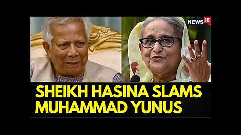 Ousted Bangladesh PM Sheikh Hasina slams Muhammad Yunus govt over persecution of Hindus