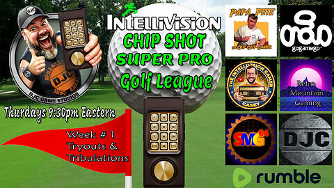 INTELLIVISION - Chip Shot Super Pro Golf League (Week 1) - Rumble Exclusive