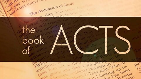 Acts 1:12-26