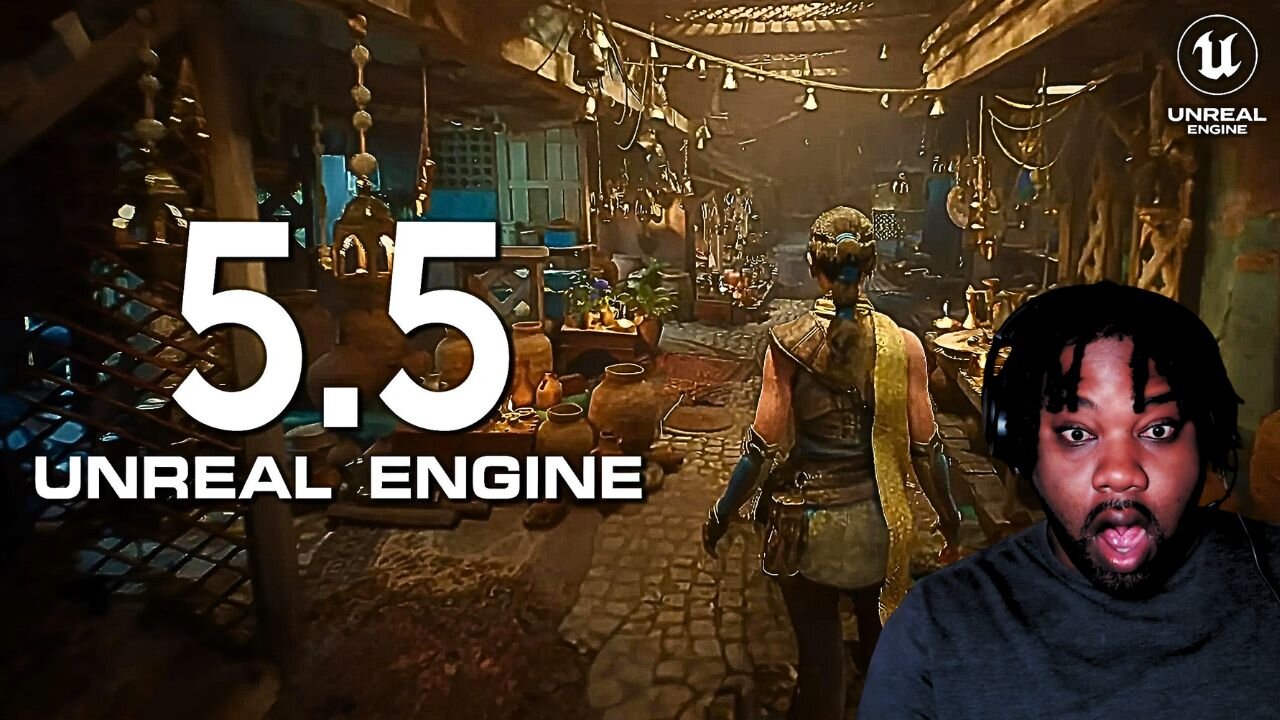 New unreal Engine 5.5 Looks Absolutely Amazing