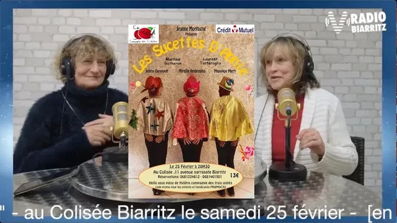 ❤️ Jeanne et Jenny - Les Sucettes d'Annie au Colisée samedi 25 février 2023