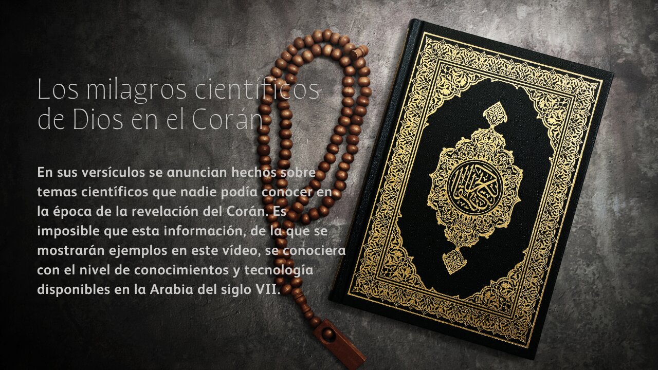 Milagros científicos en el Corán con subtítulos en inglés, español, francés y portugués.