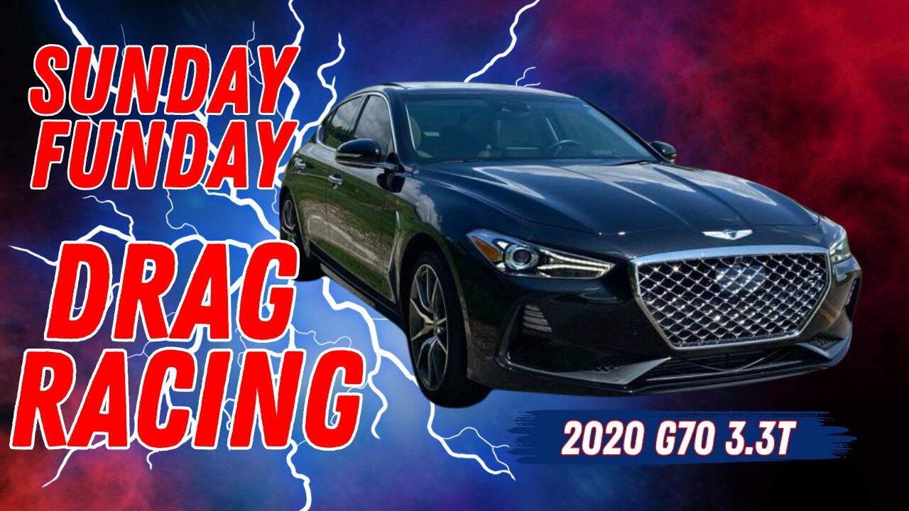 2020 Genesis G70 Hits the Drag Strip Quarter Mile