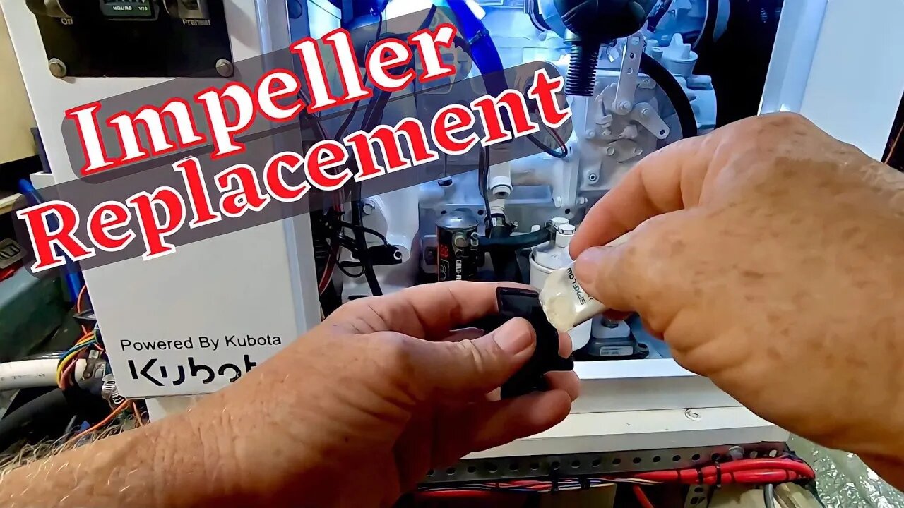 How to Replace the Raw Water Impeller on a Phasor 8kw Generator, Ep-176