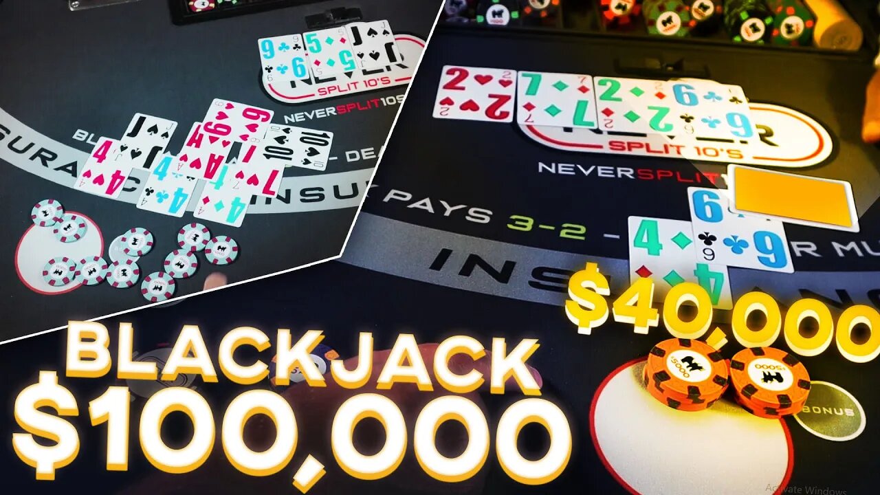 $98,000 BLACKJACK - I SHOULD OF WALKED AWAY. - E.165