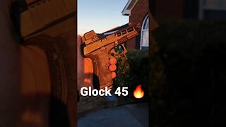 Glock 45 (9mm) 🔥 #shorts #pistol #atf #glock #glock19 #tactical #gun #rifle #ar15