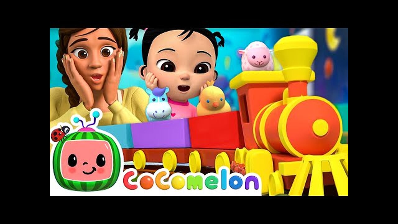 Old MacDonald - Animal Train Song! | CoComelon Nursery Rhymes & Kids Songs