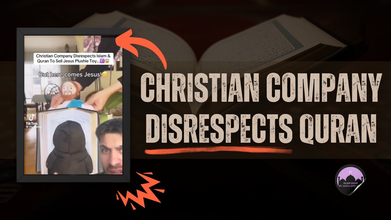 Christian Company Insults Islam with Jesus Plush Toy: Quran Thrown!