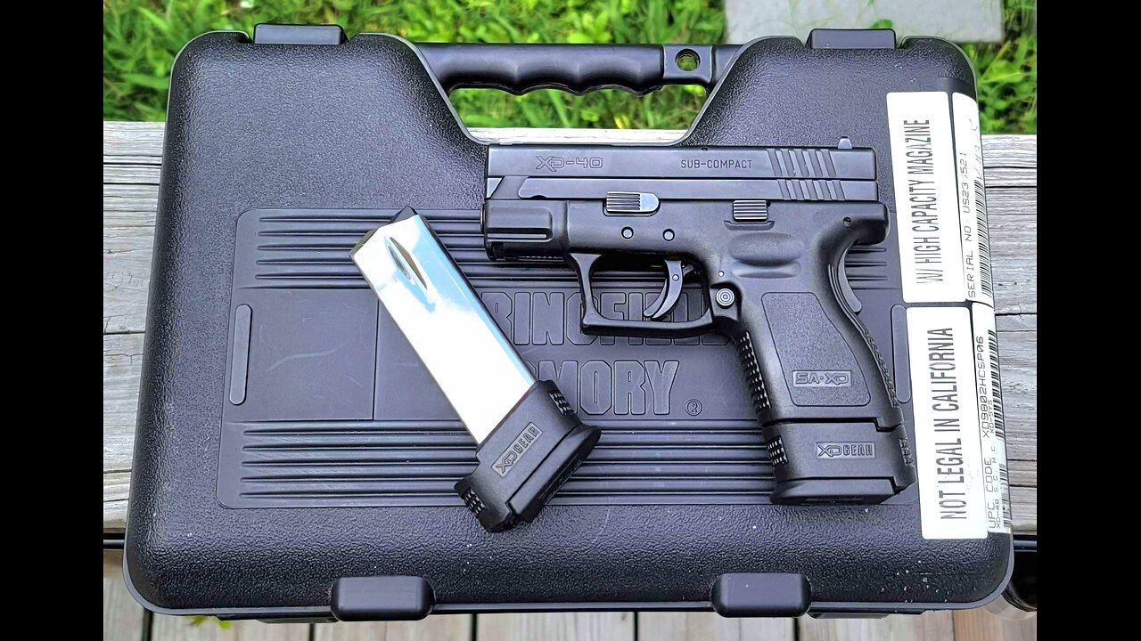 Springfield XD-40 Sub-Compact (.40 S&W)