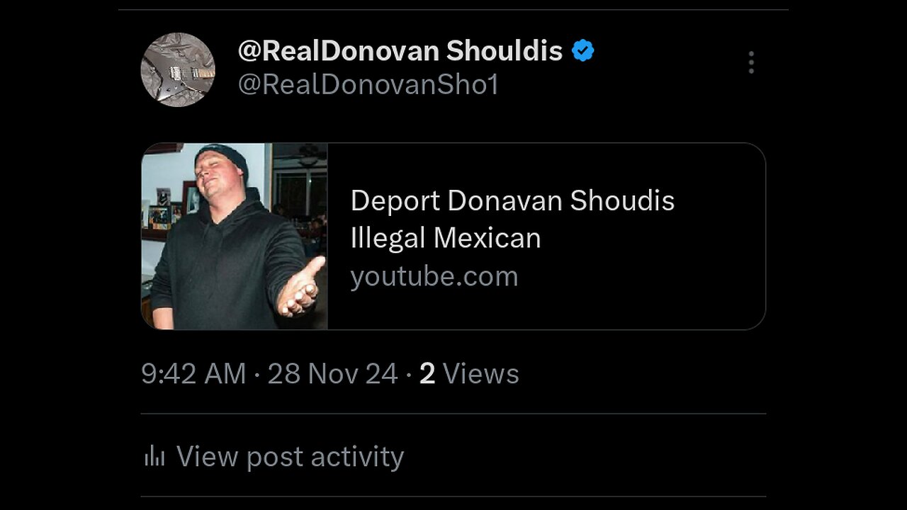 Donovan Shouldis lives in my head RENT FREE!