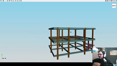 Sobrado falhando com vento Eng Estrutural