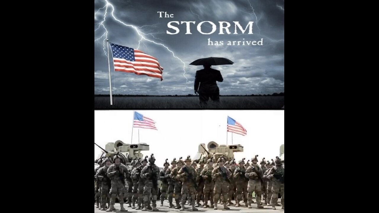 THE STORM HAS ARRIVED - Q IS MILITARY INTEL and the BRIDGE TO WE THE PEOPLE