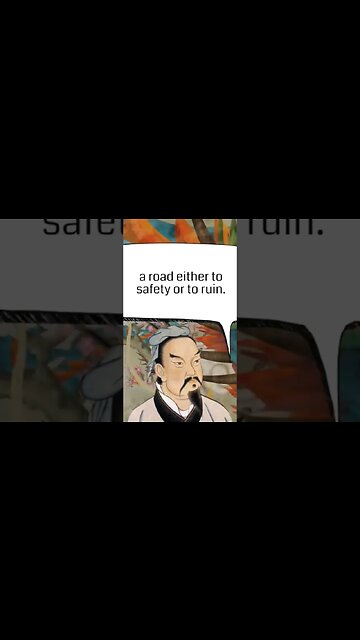 “The Art of War is of vital importance to the state” - Sun Tzu #shorts