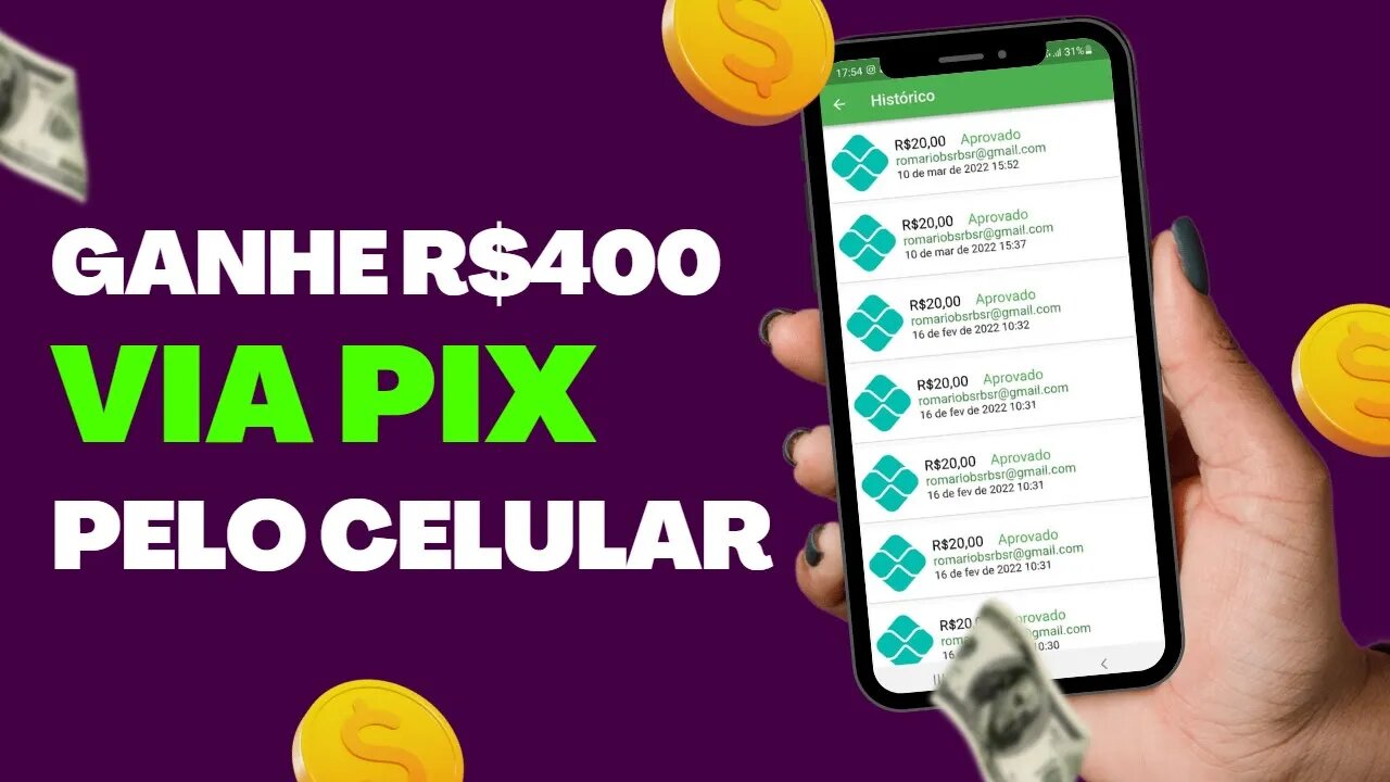 Saque R$400 Várias Vezes Via Pix 🤑 | App de Jogo que Ganha Dinheiro de Verdade Via Pix Sem Limites